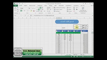 تصميم كشف حساب العملاء باستخدام الاكسل ( Customer Statement )