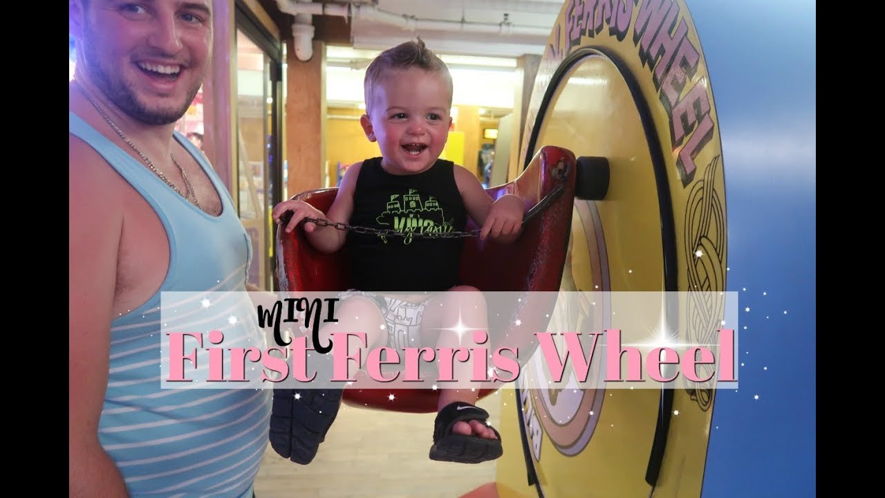 TODDLERS FIRST FERRIS WHEEL! | Vacation Day 4 - YouTube