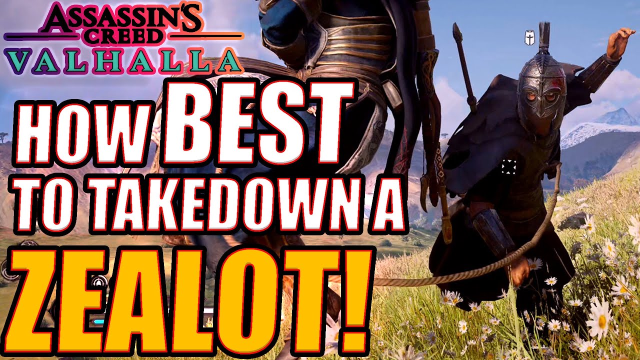 Assassin's Creed Valhalla How Best to Takedown a Zealot! YouTube