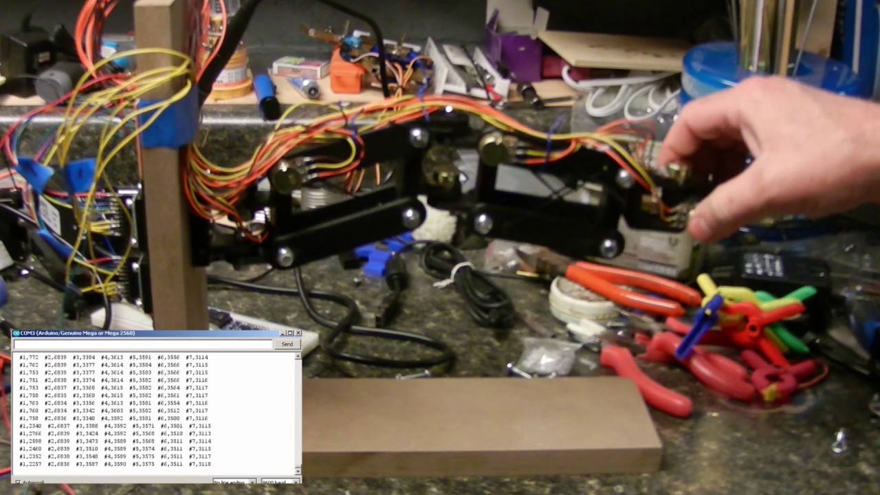 Animatronic input rig. - YouTube
