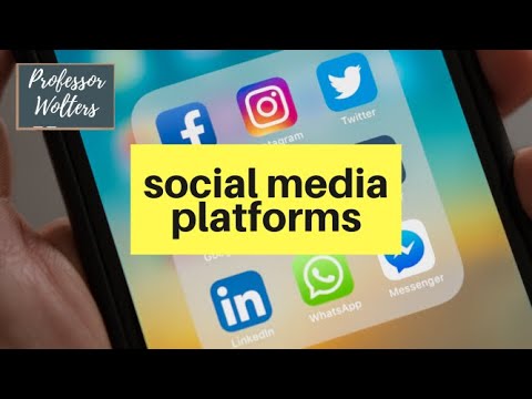 Wideo: W jaki sposób wykorzystywane są platformy mediów społecznościowych?