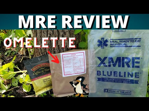 MRE Review XMRE Blue Line & Extras(ORP Frittata)!