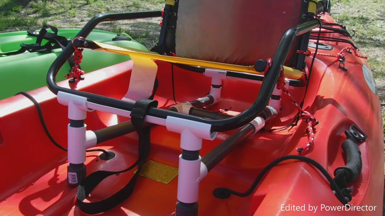 DIY Kayak Raised Seat - YouTube