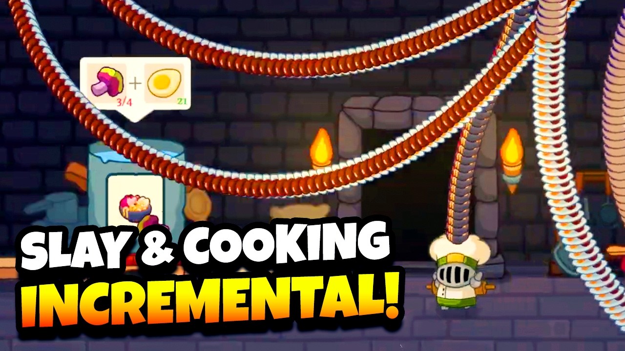 This is an Incremental Cooking Game where you SLAY YOUR INGREDIENTS!