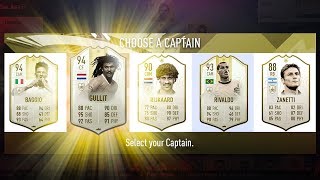 MOST ICONS IN A FUT DRAFT CHALLENGE!  FIFA 19 Ultimate Team