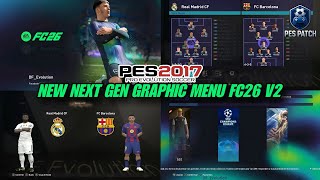 US Pes 2017 New Graphic Menu Fc 26 Wintech Id Mp3 & Mp4 Download - clip ...