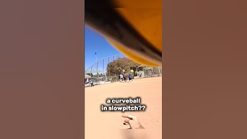 Yes, it is Possible to Throw Curveballs in Slowpitch Softball #slowpitch #curveball #pitching