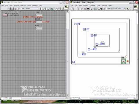 DONG HO SO LABVIEW 8.5 FOR LOOP VA WHILE LOOP.avi