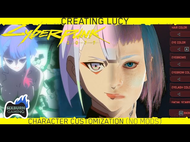 CYBERPUNK 2077 - PATCH 1.6 - COMO FAZER A LUCY DO ANIME CYBERPUNK! SEM MOD  PARA TODAS AS PLATAFORMAS 