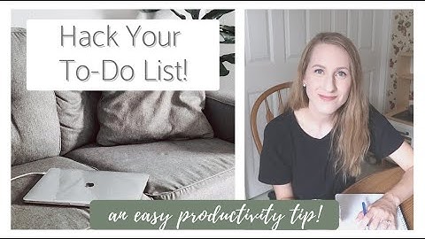 Hack Your To Do List // Productivity Tip For Moms