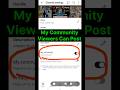 My Community Viewers Can Post | write a welcome post help fans find your community | #shorts #short