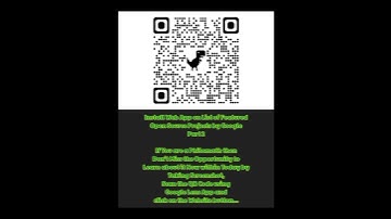 Install Web App on List of Featured Open Source Projects by Google Part 2