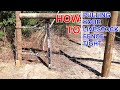 HOW TO PULL FENCE WIRE TIGHT - Woven wire field fence install