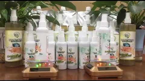 Nước rửa tay khô Nano Bạc diệt khuẩn NANO SILVER HAND-WASH