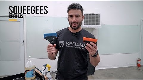 Window tinting Squeegees