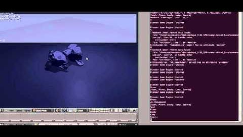 Console in Blender GameEngine