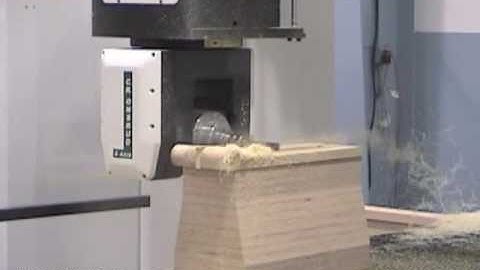 Routing Chair Arms on a C.R. Onsrud CNC Router