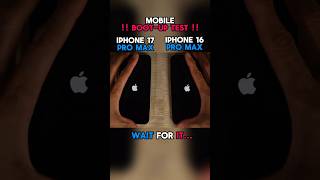 ⚡🔥 iPHONE 17 PRO MAX VS iPHONE 16 PRO MAX – ULTIMATE BOOT-UP TEST!! 🚀📱