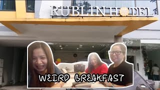 BREAKFAST AT RUBLIN HOTEL | teamBalindong