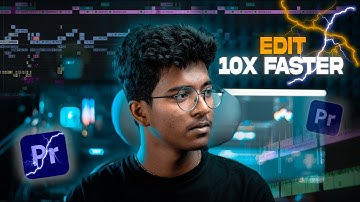 10X FASTER Video Editing Secrets REVEALED!  Premiere pro
