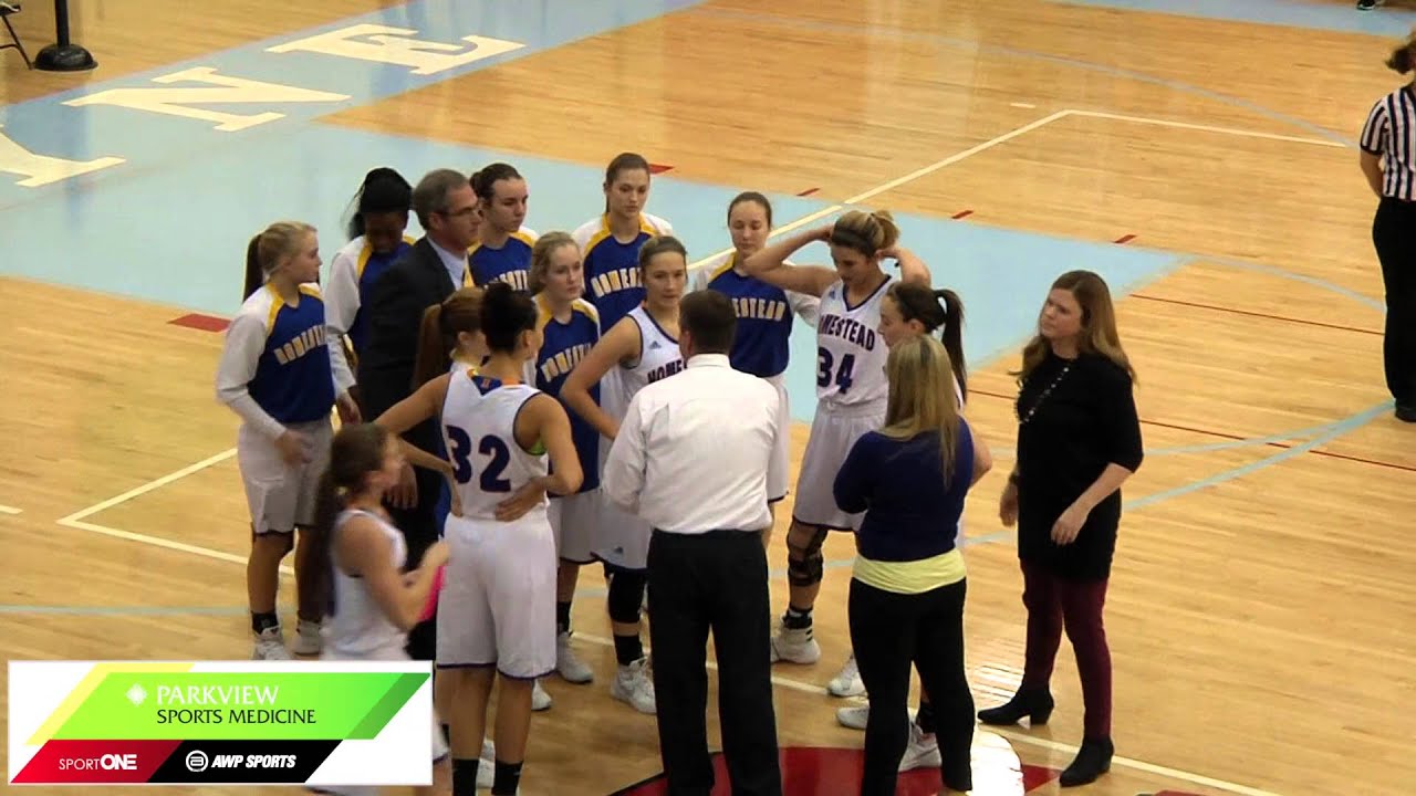 Homestead 100 vs South Side 40 | Girls Basketball Broadcast 12-26-15 indiana high school athletic association football
