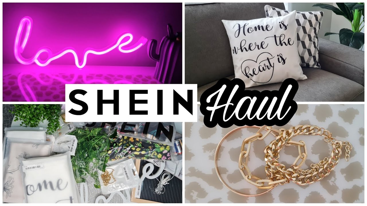 SHEIN HAUL 2021 Home Decor, Accessories, Clothing SHEIN HOME
