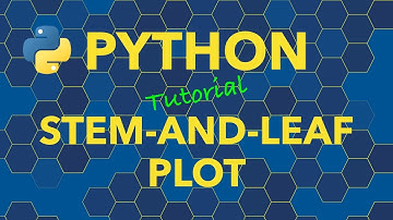 Python Stem and Leaf Plot