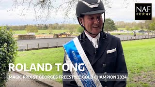 NAFWDC24 Magic Prix St Georges Freestyle Gold Champion: Roland Tong & CHS Fonteyn