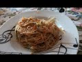 Spaghetti di riso con verdure. Ricetta orientale.