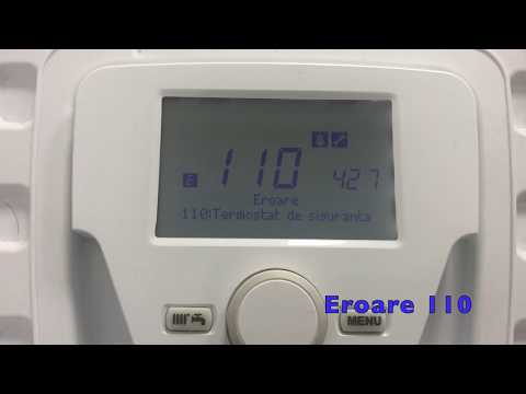 Baxi Luna Platinum Eroare 110 Termostat de supratemperatura, Pompa blocata sau aer in instalatie