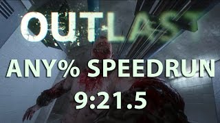 Outlast Speedrun Any% 9:21.5 (PC) (old WR)