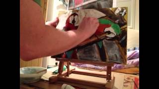 Macaws timelapse painting screenshot 5