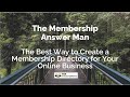 The Best Way to Create a Membership Directory for Your Online Business