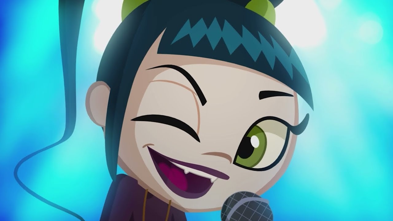 Les Insomniac Babies dans le générique de la série animée Scary Larry
