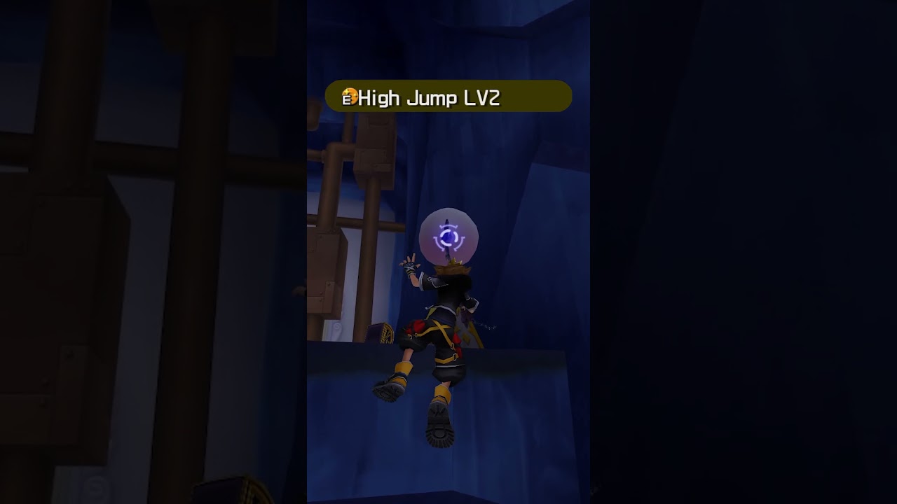 High Jump's Hidden Advantage! #kh #kh2 #kingdomhearts #kingdomhearts2