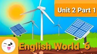 English world 6 Unit 2 Part 1 كتاب المنار #English_world #المنار