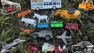 Hunting Mainan, Polisi, Pemadam, Bulldozer, Bus Tayo, Pesawat, Dinosaurus, Mobil-mobilan, Hewan by MalikPedia Channel 68 views 1 year ago 5 minutes, 38 seconds