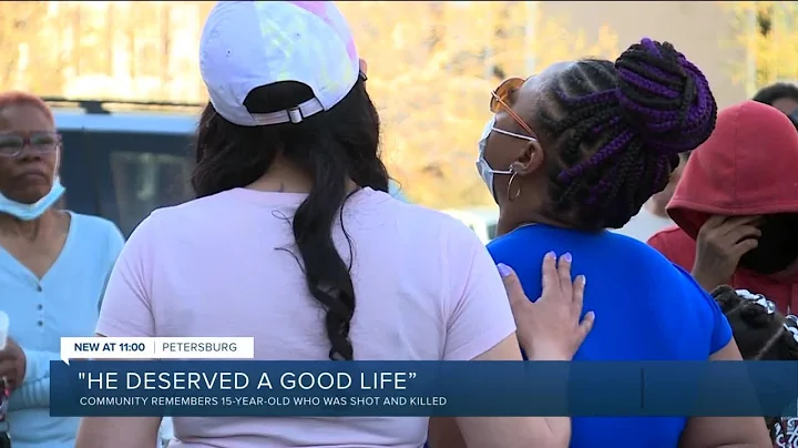 Vigil held to honor Petersburg teen killed in shoo...