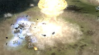 Aeon vs Cybran vs UEF - AI vs AI - Supreme Commander 2