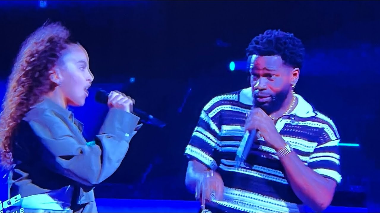 The Voice 2023 (La Finale) : Ilyana et Tayc chantent en duo « Le temps » The Voice 2023 (La Finale) : Ilyana et Tayc chantent en duo « Le temps »
