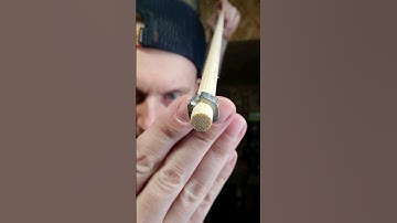 A simple way to make dowels #woodworking #diy
