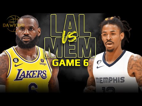 Los Angeles Lakers vs Memphis Grizzlies Game 6 Full Highlights | 2023 WCR1 | FreeDawkins