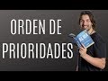 LA VOZ DE TU ALMA - EL ORDEN DE PRIORIDADES