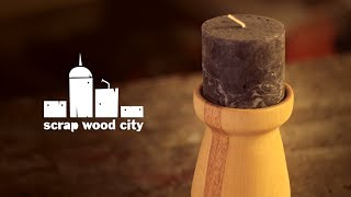 Making a turned candle holder out of lime tree and niangon wood In this video I make a simple candle holder out of two contrasting woods. For more information about this project, go here: http://