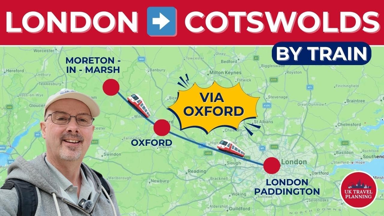 Из Лондона в Котсуолдс на поезде
