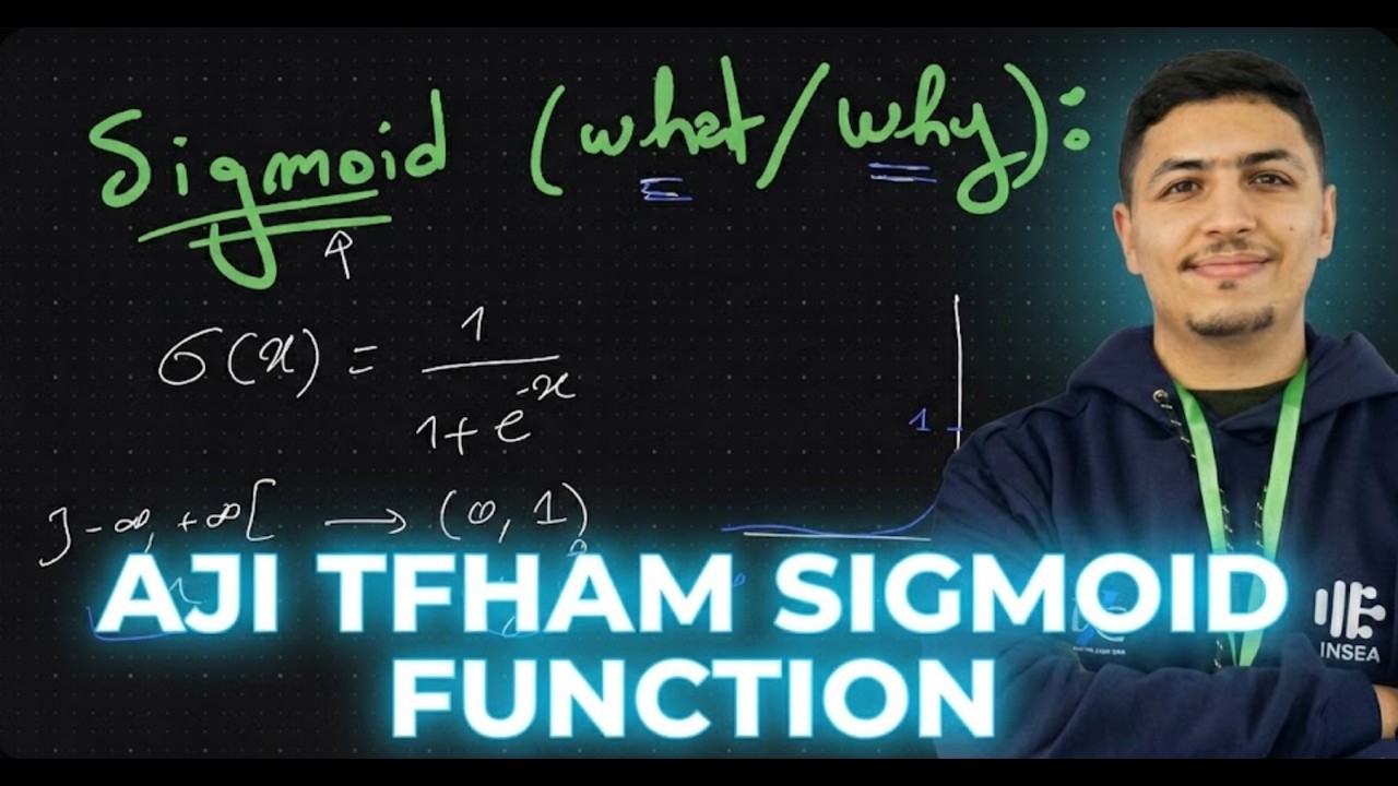 (but why?) Sigmoid Function | Explained in Darija 🇲🇦