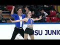 M. HAIRSINE / A. SURENKOV- GULTCHEV (GBR) | Junior Ice Dance Rhythm Dance| Gdansk 2023 | #JGPFigure