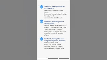Lost Google Photos? Here’s how to view backups & recover deleted pictures fast. #google