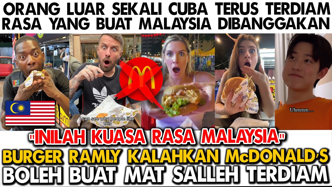 GEMPAR‼️VIRAL BURGER RAMLY MALAYSIA MENDUNIA HARGA KAKI LIMA RASA BINTANG LIMA