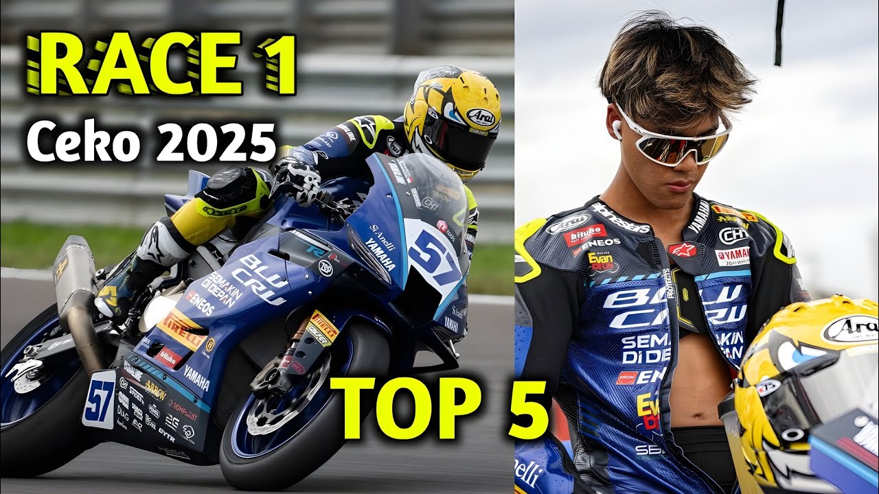 Aldi Finish Top 5 Race 1 WorldSSP Most Ceko 2025! Kencang dan ...